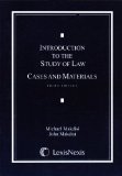 Introduction to the Study of Law Cases and Materials 3rd 2008 9781422428733 Front Cover