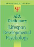 Apa Dictionary of Lifespan Developmental Psychology:   2013 9781433813733 Front Cover