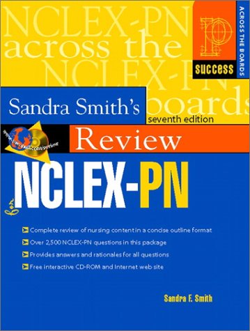 Sandra Smith's Review for NCLEX-PN  7th 2001 9780130286734 Front Cover