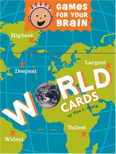 Games for Your Brain: World Cards  N/A 9780811857734 Front Cover
