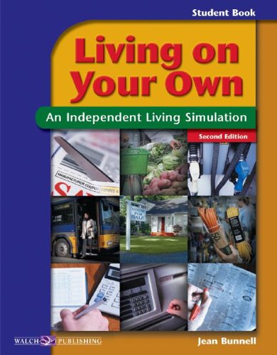 Living on Your Own An Independent Living Simulation 2nd 2001 (Activity Book) 9780825142734 Front Cover