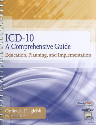 ICD-10 A Comprehensive Guide  2013 9781111318734 Front Cover