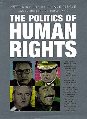 Politics of Human Rights   1999 (Reprint) 9781859843734 Front Cover