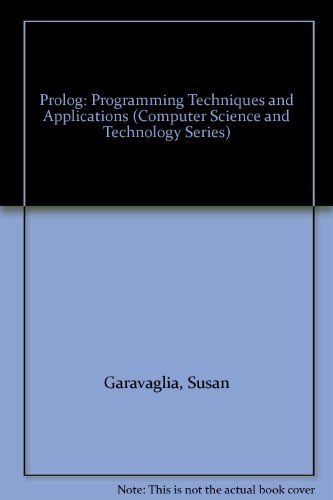 Computing with Prolog  1987 9780060465735 Front Cover