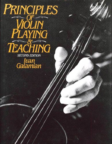 Principles of Violin Playing and Teaching 2nd 1985 9780137107735 Front Cover