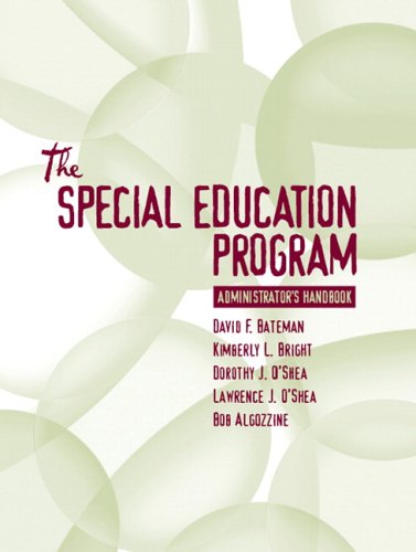 Special Education Program   2007 9780205376735 Front Cover