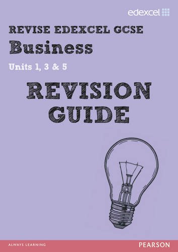 Revise Edexcel GCSE Business   2012 9781446903735 Front Cover