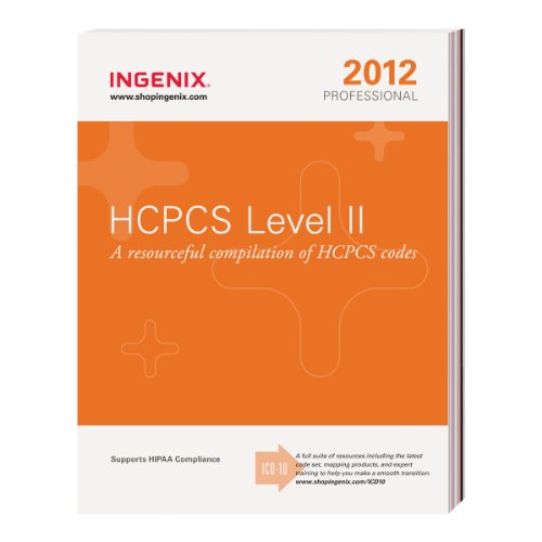 HCPCS Level II Professional 2012   2012 9781601515735 Front Cover