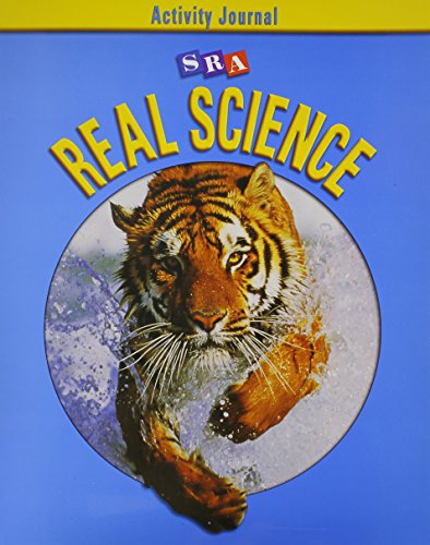 SRA Real Science, Activity Journal, Grade 3   2000 9780026837736 Front Cover