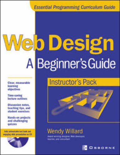 Web Design : A Beginner's Guide N/A 9780072195736 Front Cover