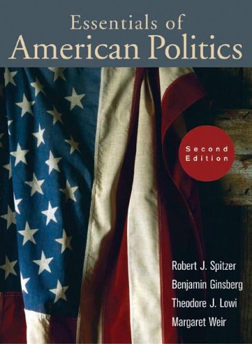 Essentials of American Politics  2nd 2005 (Revised) 9780393926736 Front Cover