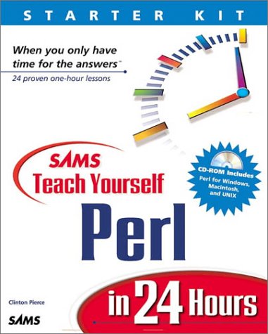 Teach Yourself Perl in 24 Hours   1999 9780672317736 Front Cover