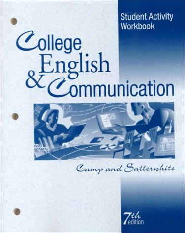 College English Communication 7th 1998 (Student Manual, Study Guide, etc.) 9780028021737 Front Cover