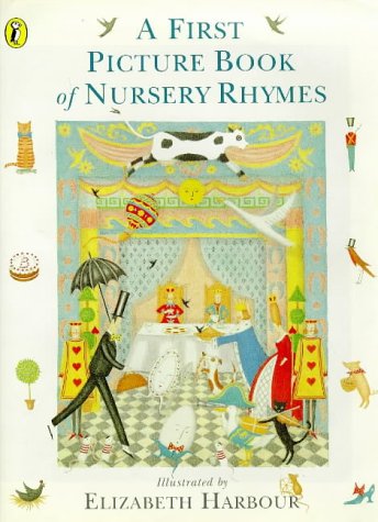 First Picture Book of Nursery Rhymes  1998 9780140549737 Front Cover