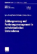 Zahlungsverzug Und Forderungsmanagement in Mittelständischen Unternehmen:   2000 9783824471737 Front Cover