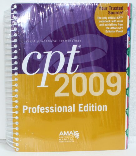 Cpt 2009 Professional Edition   2010 9780135098738 Front Cover