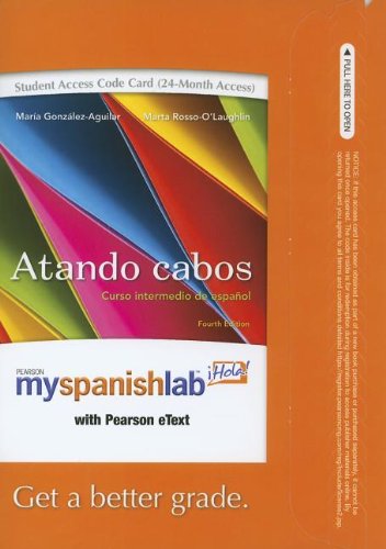 Atando Cabos  4th 2012 9780205784738 Front Cover