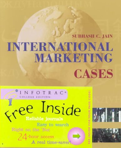 International Marketing Cases  6th 2001 9780324063738 Front Cover