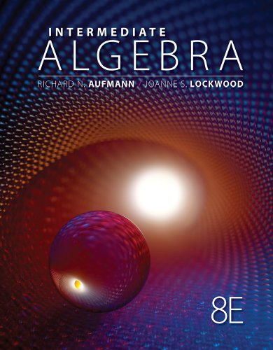 Cengage Advantage Books: Intermediate Algebra with Applications  8th 2013 9781133103738 Front Cover