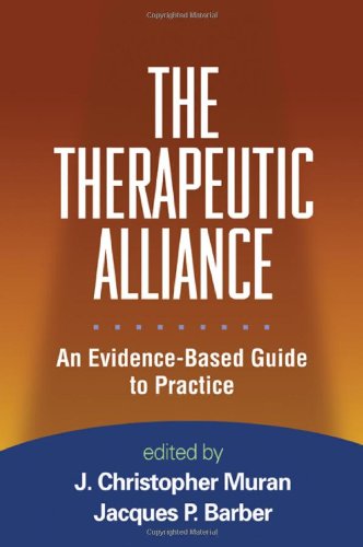 Therapeutic Alliance An Evidence-Based Guide to Practice  2011 9781606238738 Front Cover