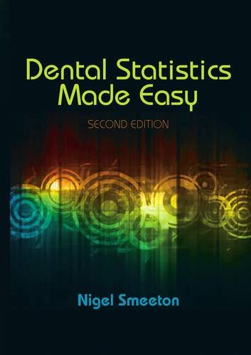 Dental Statistics Made Easy   2012 9781846199738 Front Cover