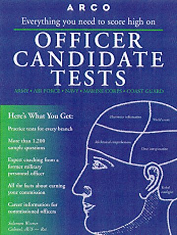 Officer Candidate Tests 4th 9780028621739 Front Cover