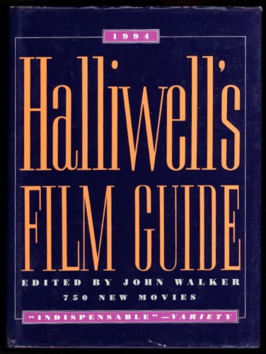 Halliwell's Film Guide, 1994 N/A 9780062715739 Front Cover