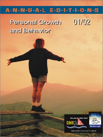 Personal Growth and Behavior, 2001-2002  21st 2001 (Annual) 9780072433739 Front Cover