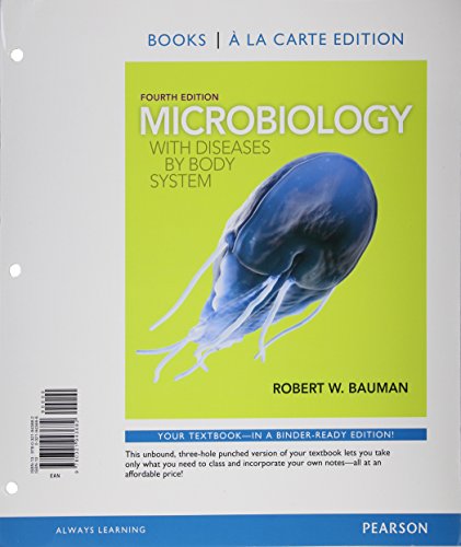 Microbiology with Diseases by Body System, Books a la Carte Plus MasteringMicrobiology with EText -- Access Card Package  4th 2015 9780321942739 Front Cover