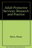 Adult Protective Services Research and Practice  1993 9780398058739 Front Cover