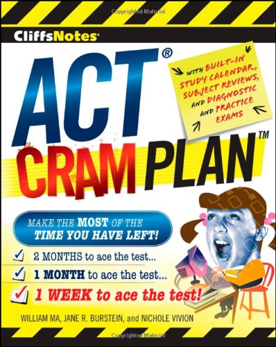 ACT Cram Plan   2009 9780470471739 Front Cover