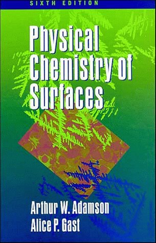 Physical Chemistry of Surfaces  6th 1997 (Revised) 9780471148739 Front Cover