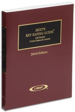 Best's 2010 Key Ratings Guide: Life and Health  2010 9781934301739 Front Cover