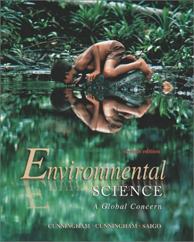 Environmental Science A Global Concern with Online Learning Center (OLC) Password Card 7th 2003 9780072930740 Front Cover