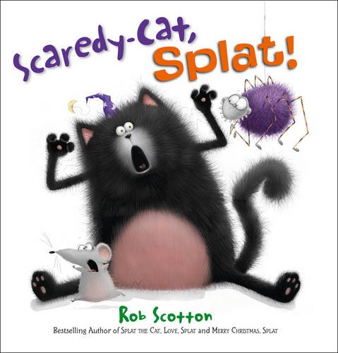 Scaredy-Cat, Splat! Book and CD  2011 9780007427741 Front Cover