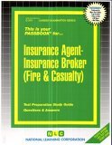 Insurance Agent - Insurance Broker (Fire and Casualty) Passbooks Study Guide N/A 9780837303741 Front Cover