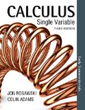 Calculus Early Transcendentals Single Variable:   2014 9781464171741 Front Cover