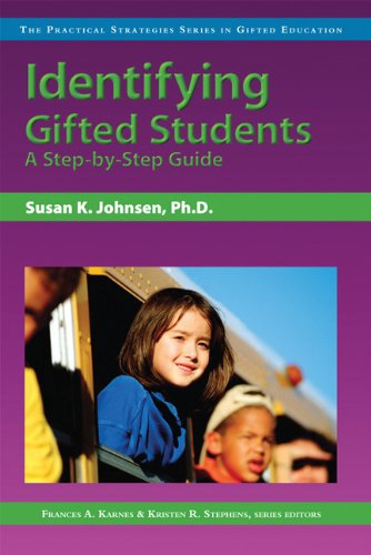 Identifying Gifted Students   2005 9781593631741 Front Cover