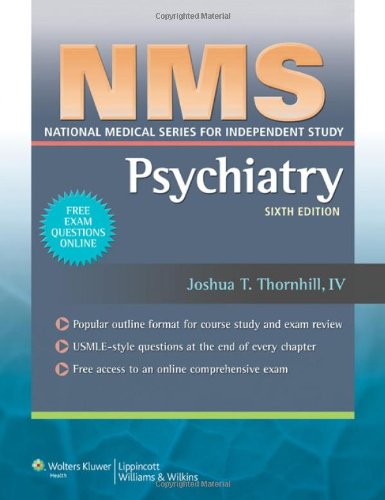 NMS Psychiatry  6th 2012 (Revised) 9781608315741 Front Cover