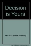 Decision Is Yours N/A 9780006894742 Front Cover