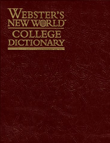 Webster's New World College Dictionary  3rd 1997 (Deluxe) 9780028616742 Front Cover
