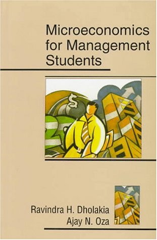 Microeconomics for Management Students   1996 9780195639742 Front Cover