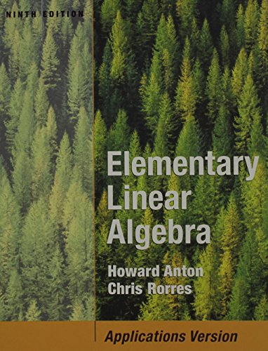 Elementary Linear Algebra with Applications with Student Access Card for WebCT Set  9th 2005 9780470396742 Front Cover