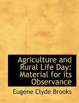 Agriculture and Rural Life Day : Material for its Observance N/A 9781115214742 Front Cover