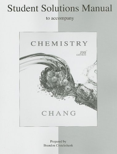 Chemistry  10th 2010 9780073226743 Front Cover