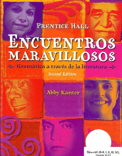 Encuentros Maravilloso Gram Tica Student Edition (Hardcover)   2011 9780133693744 Front Cover