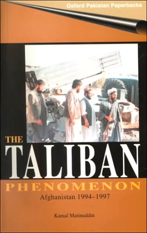 Taliban Phenomenon Afghanistan 1994-1997  2000 9780195792744 Front Cover