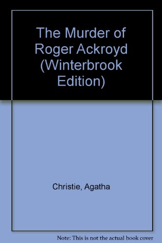 Murder of Roger Ackroyd   1985 9780396085744 Front Cover