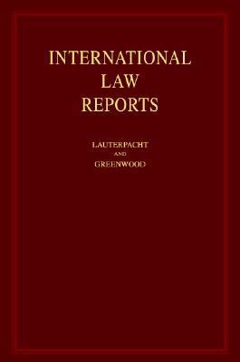 International Law Reports  N/A 9780521463744 Front Cover