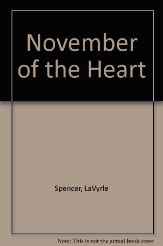 November of the Heart   1993 9780002239745 Front Cover